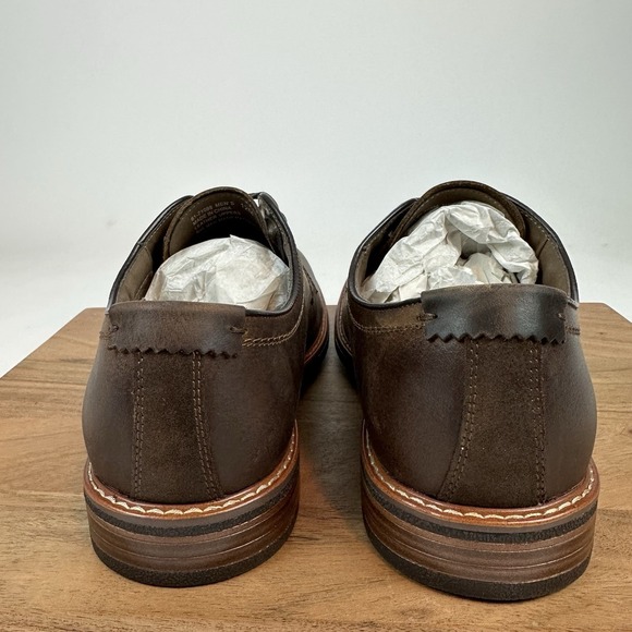 New Mens Joseph Abboud Morrison II Leather Oxford Business Casual Shoes Size 12M - Picture 6 of 8